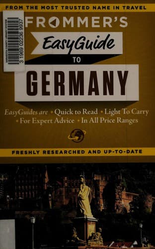 Tapa de Germany - Frommer's EasyGuide
