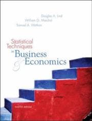 Tapa de Statistical Techniques in Business and Economics
