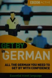 Tapa de Get by in German