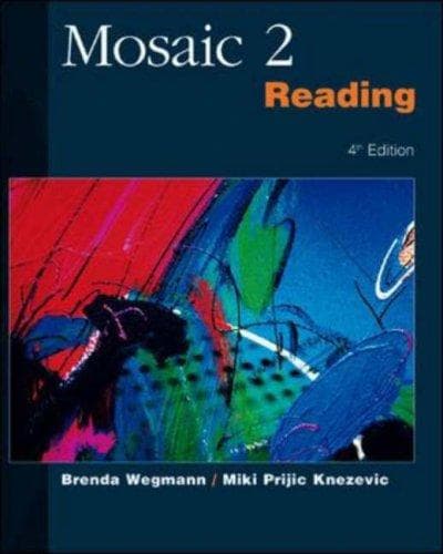 Tapa de Mosaic Two - Reading