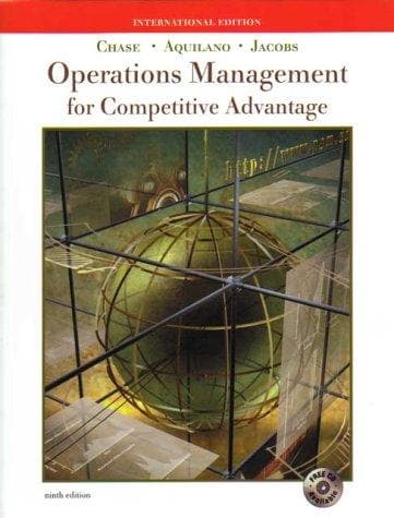 Tapa de Operations Management