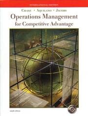 Tapa de Operations Management
