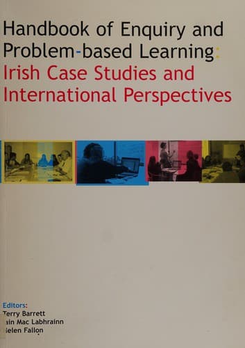 Tapa de Handbook of enquiry and problem-based learning