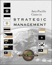 Tapa de Asia- Pacific Cases in Strategic Management
