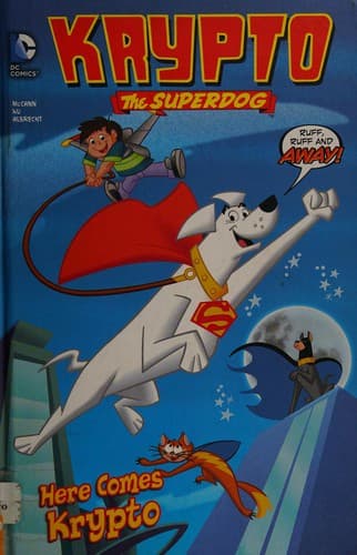 Tapa de Here comes Krypto!