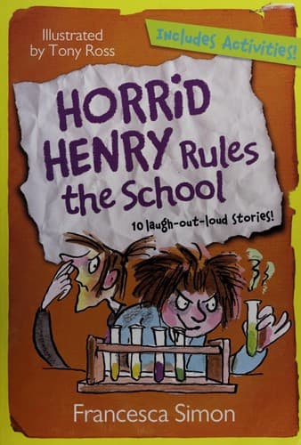 Tapa de Horrid Henry rules the school