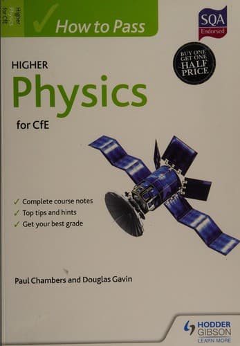 Tapa de How to pass Higher Physics for CfE