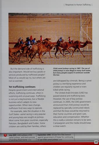 Tapa de Human trafficking