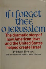 Tapa de If I forget thee, O Jerusalem
