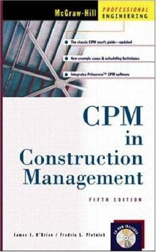 Tapa de CPM In Construction Management