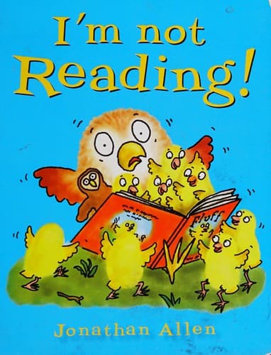 Tapa de I'm not reading!