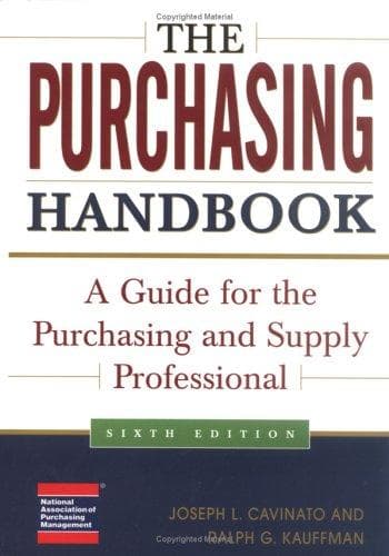 Tapa de The Purchasing Handbook