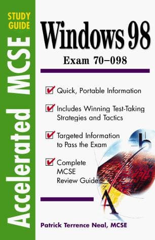 Tapa de Accelerated MCSE Study Guide Windows 98
