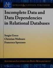 Tapa de Incomplete data and data dependencies in relational databases