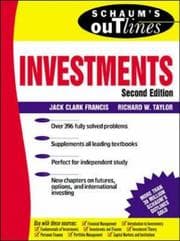 Tapa de Schaum's Outline of Investments