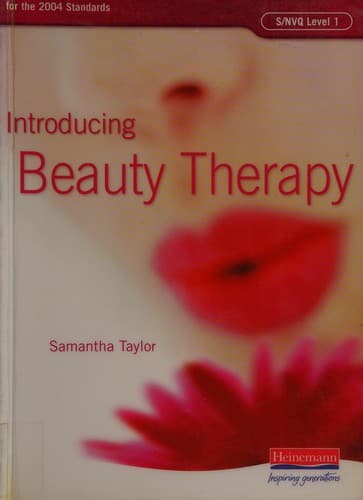 Tapa de Introducing beauty therapy