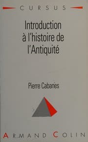 Tapa de Introduction à l'histoire de l'Antiquité