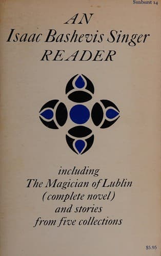 Tapa de An Isaac Bashevis Singer reader