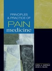 Tapa de Principles and practice of pain medicine