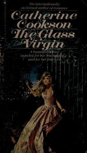 Tapa de The glass virgin