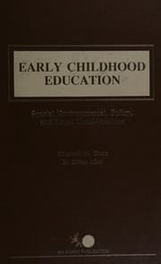 Tapa de Early childhood education