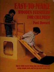 Tapa de easy-To-Make Wooden Furniture for Children
