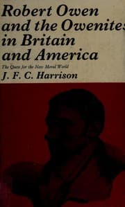 Tapa de Robert Owen and the Owenites in Britain and America