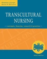 Tapa de Transcultural nursing