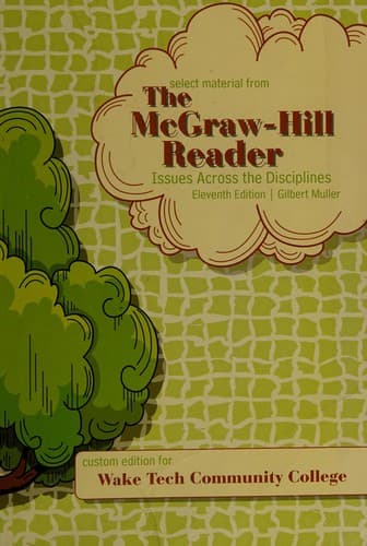 Tapa de The brief McGraw-Hill reader