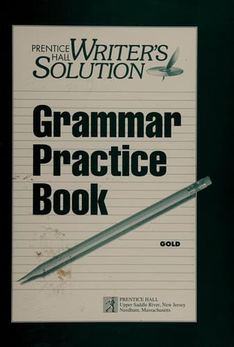 Tapa de Prentice Hall writer's solution