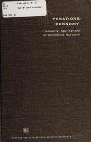 Tapa de Operations economy