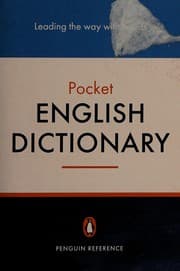 Tapa de Pocket English Dictionary