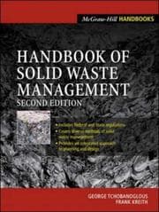 Tapa de Handbook of Solid Waste Management