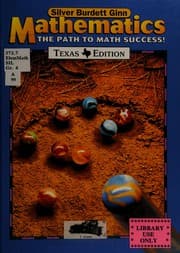 Tapa de MATHEMATICS-  THE PATH TO MATH SUCCESS  TXED  WORKBOOK