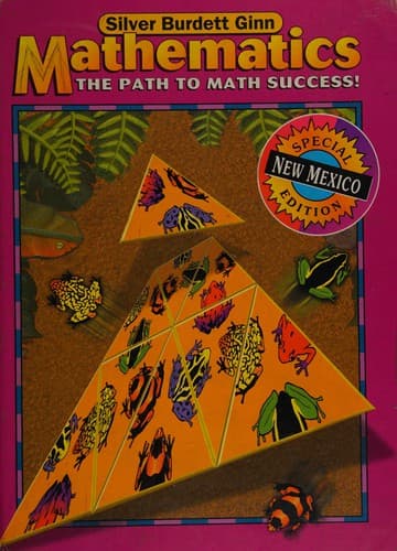 Tapa de Silver Burdett Ginn mathematics