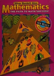 Tapa de Silver Burdett Ginn mathematics