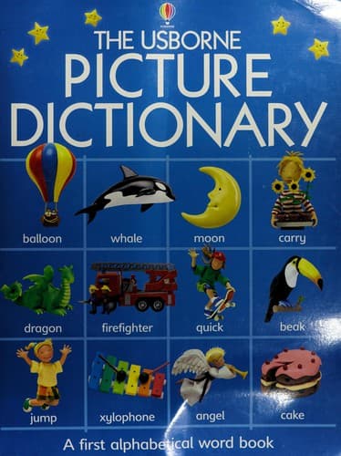 Tapa de The Usborne picture dictionary