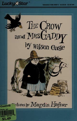 Tapa de The crow and Mrs. Gaddy