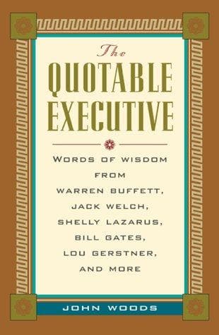 Tapa de The Quotable Executive