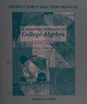 Tapa de A Graphing Approach College Algebra&trigonometry Instr Solution Manual