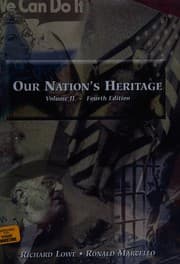 Tapa de Our Nations Heritage Volume