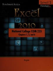 Tapa de Microsoft Excel 2010