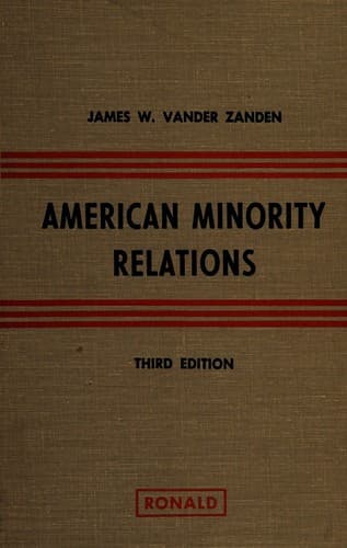 Tapa de American minority relations