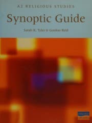 Tapa de A2 religious studies synoptic guide