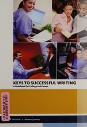 Tapa de Keys to Successful Writing