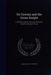 Tapa de Sir Gawain and the Green Knight