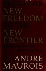 Tapa de From the New Freedom to the New Frontier