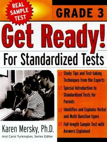Tapa de Get Ready! For Standardized Tests