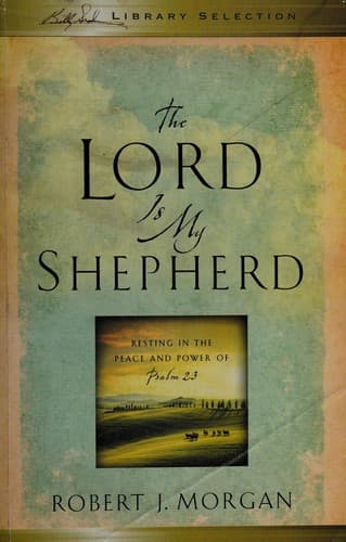 Tapa de The Lord is my shepherd