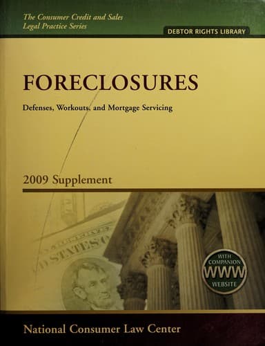 Tapa de Foreclosures